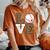 Love Baseball Girls Baseball Lover Women's Oversized Comfort T-Shirt Yam