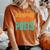 Old Hippies Make Groovy Poets Retro Vintage Writer Women's Oversized Comfort T-Shirt Yam