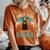 Only You Can Prevent Drama Vintage Llama Graphic Women's Oversized Comfort T-Shirt Yam