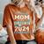 Proud Mom Of A Class Of 2024 Graduate Senior 2024 Women's Oversized Comfort T-Shirt Yam