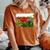 Red Poppy Flower Blooming Summer Field Meadow Fresh Air Women's Oversized Comfort T-Shirt Yam