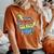 Retro Student Council Vibes Groovy School Student Council Women's Oversized Comfort T-Shirt Yam