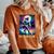 He Is Rizzin Christian Ice Hockey Lover Jesus Meme Religious Women's Oversized Comfort T-Shirt Yam