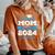 Super Proud Mom Of 2024 Graduate Awesome Family College Women's Oversized Comfort T-Shirt Yam