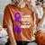I Wear Purple For My Mom Lupus Awareness Support Women's Oversized Comfort T-Shirt Yam