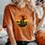 Wild Flowers And Wild Horses Vintage Sunset Country Cowgirl Women's Oversized Comfort T-Shirt Yam