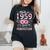 65 Year Old Made In 1959 Floral 65Th Birthday Women Women's Oversized Comfort T-Shirt Black