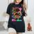 90’S Vibes 90S Outfit For & 90’S Hip Hop Party Women's Oversized Comfort T-Shirt Black