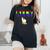 Ally Pride Lgbtq Equality Rainbow Lesbian Gay Transgender Women's Oversized Comfort T-Shirt Black