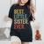 Best Little Sister Ever Little Sister Women's Oversized Comfort T-Shirt Black