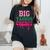 Big Taurus Energy Zodiac Sign Drip Birthday Vibe Women's Oversized Comfort T-Shirt Black
