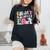 In My Birthday Era Groovy Retro Kid Happy Birthday Women's Oversized Comfort T-Shirt Black