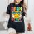 Bruh We Out Teachers Summer Retro Last Day Of School Teacher Women's Oversized Comfort T-Shirt Black