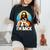 Bunny Christian Jesus Guess Who's Back Happy Easter Day Women's Oversized Comfort T-Shirt Black