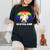 Cleveland Ohio Lgbtq Gay Pride Rainbow Women's Oversized Comfort T-Shirt Black