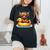 Cute Highland Cow Duck Pool Float Summer Vibes Swimming Women's Oversized Comfort T-Shirt Black
