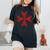 Distressed Maltese Cross Knights Of Malta Crusader Women Women's Oversized Comfort T-Shirt Black