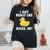 Duck For Quack Quakin Youth Rubber Ducky Women's Oversized Comfort T-Shirt Black