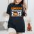 Family Thanksgiving 2023 Fall Turkey Family Group Matching Women's Oversized Comfort T-Shirt Black