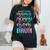 For Mom And Son Bruh Women's Oversized Comfort T-Shirt Black