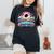 Girls Trip 2024 Total Solar Eclipse 2024 Girl Women's Oversized Comfort T-Shirt Black