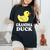 Grandma Duck Mama Rubber Duck Lover Women's Oversized Comfort T-Shirt Black