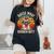 Guess What Chicken Butt Retro Vintage Chicken Meme Women's Oversized Comfort T-Shirt Black