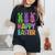 Happy Easter Day Bunnies Cute Bunny Girls Trendy 2024 Women's Oversized Comfort T-Shirt Black