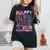 Happy Field Day 2024 Fourth Grade Field Trip Fun Day Tie Dye Women's Oversized Comfort T-Shirt Black