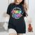 I'm Just Here For Field Day 2024 Teacher Boy Girls Field Day Women's Oversized Comfort T-Shirt Black