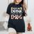 Ki Cute Drinking Beer Dog Paw Print Lover Costume Dog Mom Women's Oversized Comfort T-Shirt Black