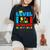 Level 5Th Grade Completed Hello 6Th Grade Last Day Of School Women's Oversized Comfort T-Shirt Black