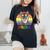 Lgbtq Swedish Vallhund Dog Rainbow Love Gay Pride Women's Oversized Comfort T-Shirt Black