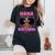 Nana Of The Birthday Girl Melanin Afro Unicorn Princess Women's Oversized Comfort T-Shirt Black