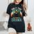 Only You Can Prevent Drama Vintage Llama Graphic Women's Oversized Comfort T-Shirt Black