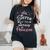 Sister Of The Birthday Princess Toddler Kid Girl Family Cute Women's Oversized Comfort T-Shirt Black