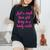 Small Town Girl Dreamer Living Bold In A Lonely World Women's Oversized Comfort T-Shirt Black