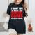 I Want You To Know That Someone Cares Not Me Sarcastic Women's Oversized Comfort T-Shirt Black