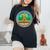 Welcome To Camp Morning Wood Artisan Sawdust Woodworking Women's Oversized Comfort T-Shirt Black