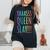 Yas Queen Slay Rainbow Gay Pride Lgbtq Meme Women's Oversized Comfort T-Shirt Black