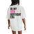 In My 11Th Birthday Era Girl Eleven Bday 11 Year Old Women's Oversized Comfort T-Shirt Back Print Ivory
