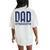 Dad Strength Fathers Day Women's Oversized Comfort T-Shirt Back Print Ivory