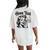 Hawk Tuah Meme Hawk Tush Spit On That Thang 50S Woman Women's Oversized Comfort T-Shirt Back Print Ivory