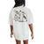 Be Kind To Every Kind Pig Women's Oversized Comfort T-Shirt Back Print Ivory