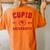 Cupid University College Valentines Day Love Red Women's Oversized Comfort T-Shirt Back Print Yam