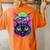 Edm Rave Trippy Cat Mushroom Psychedelic Festival Women's Oversized Comfort T-Shirt Back Print Yam