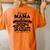 Proud Mama Class Of 2024 Graduate Matching Family Graduation Women's Oversized Comfort T-Shirt Back Print Yam