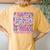 100 Days Of School Retro Disco 100Th Day Teacher Boys Girls Women's Oversized Comfort T-Shirt Back Print Mustard