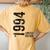 30Th Birthday 30 Years Old Man Woman Vintage 1994 Women's Oversized Comfort T-Shirt Back Print Mustard
