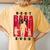 Albania Baba Two Daughters Albanian Dad Of 2 Girls Shqiptar Women's Oversized Comfort T-Shirt Back Print Mustard